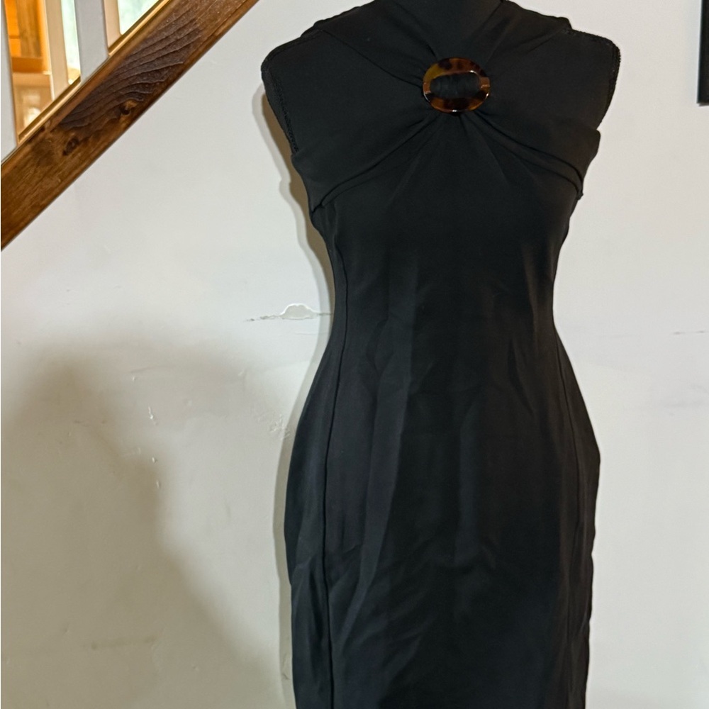 Gucci Black Midi Dress